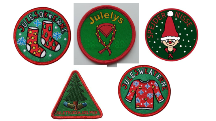 mærker til spejderuniform