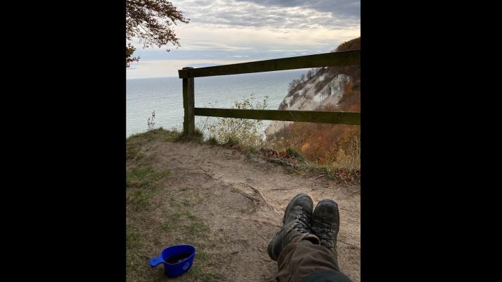 Kaffepause v. Møns Klint